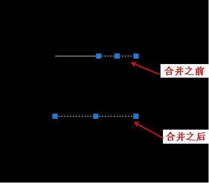 CAD怎么讓兩段直線合并？189.png