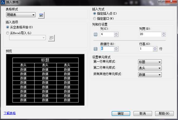 表格的創(chuàng)建、調(diào)整與文字的編輯