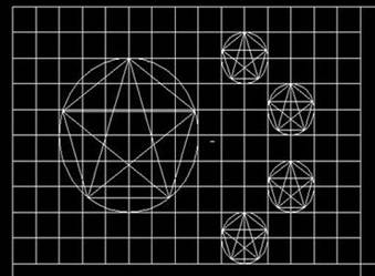 五星紅旗用CAD怎么畫？