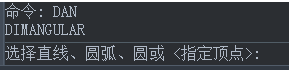 CAD如何標注315°的角？